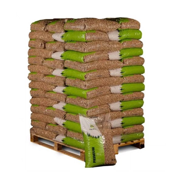 Granulés de bois de hêtre de 60 sacs x 15 kg