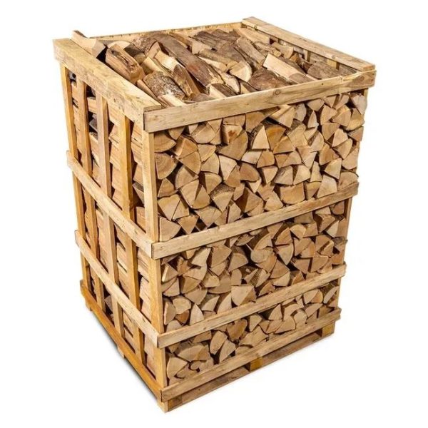 BOIS DE CHAUFFAGE – 40 CM – MÉLANGE DE BOIS DURS – PALETTE 2 M3 – 2,6 STÈRES – Bois de chauffe