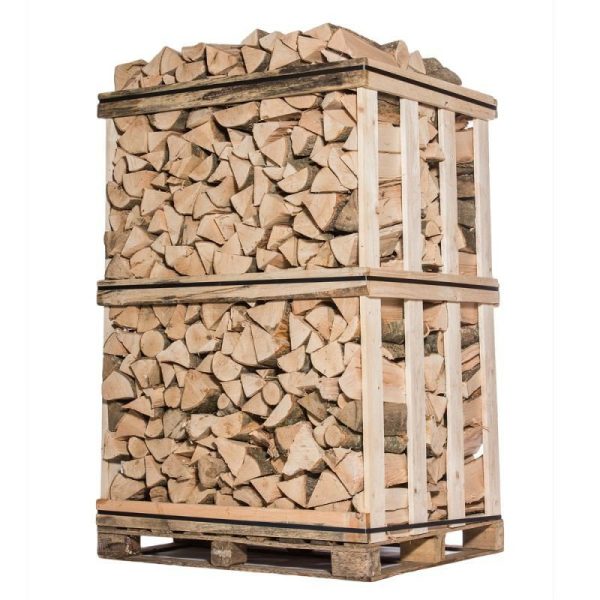 Bois bûches Hêtre extra-sec pour chauffage haute performance, 1 m, 2 stères. – Bois de chauffe