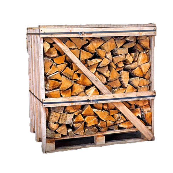 Bouleau séché au four – Bûches de bois de chauffage – Caisse classique – Bois de chauffe