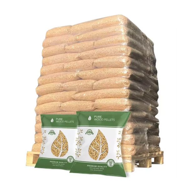 Granulés de bois de hêtre de 60 sacs x 15 kg