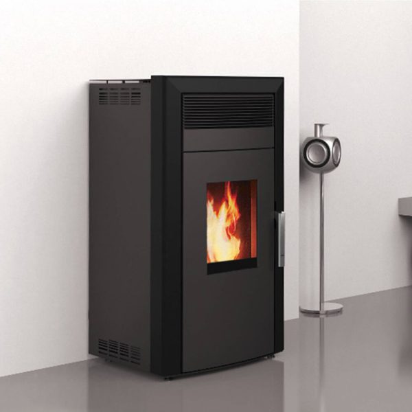 Pack Poêle à granulés Hydro Baracuda Commo + tuyaux d’évacuation Poujoulat 15kW