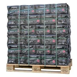 Briquettes de lignite en paquet palette – Bois de chauffe